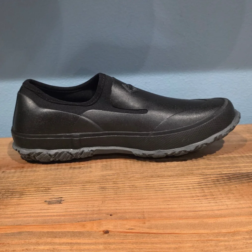 Muck Boot Company Mens Forager Slip On Shoe Black Waterproof FLR-000 Size 12